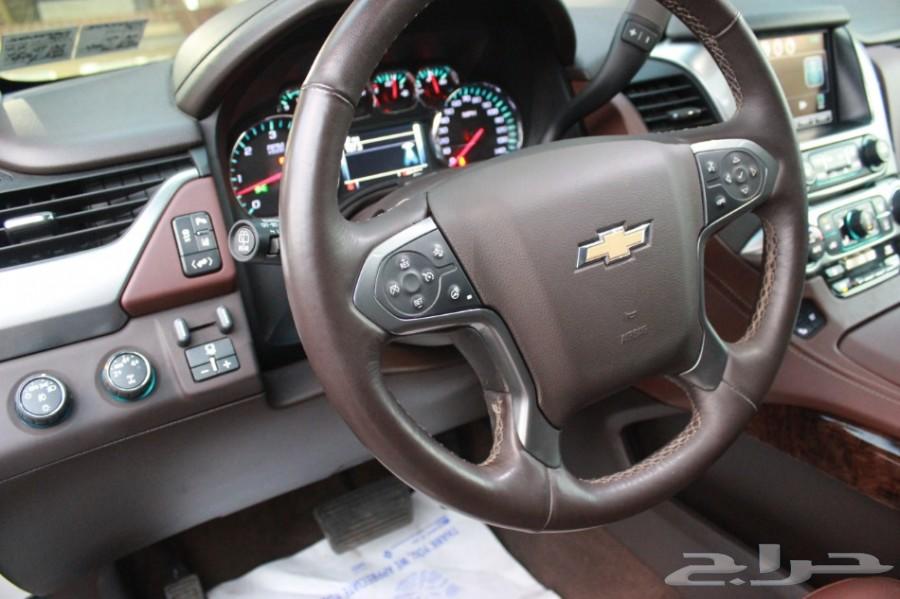 تاهو LTZ 2015 فل كامل دبل لؤلؤي بطاقه امريكي