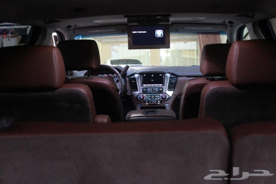 تاهو LTZ 2015 فل كامل دبل لؤلؤي بطاقه امريكي