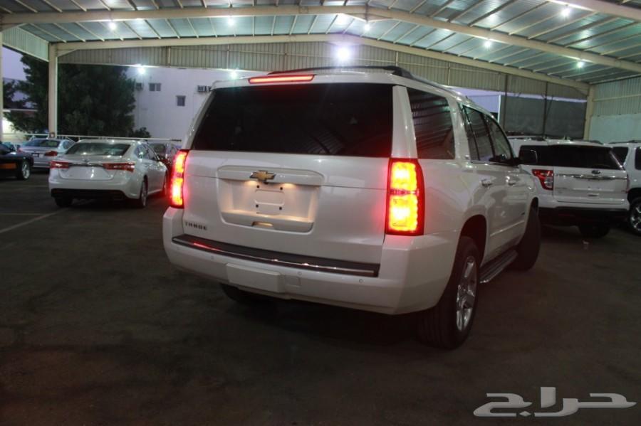 تاهو LTZ 2015 فل كامل دبل لؤلؤي بطاقه امريكي