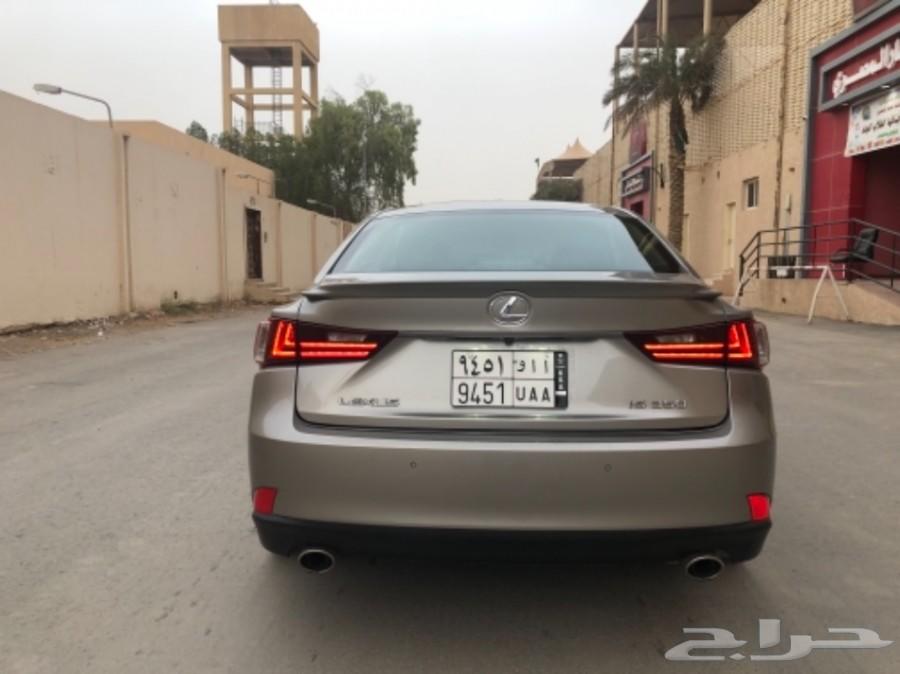 لكزس Is350 خليجي 2014 (CD) خليجي ماشي 57 الف