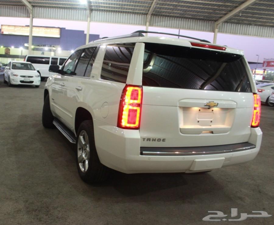 تاهو LTZ 2015 فل كامل دبل لؤلؤي بطاقه امريكي