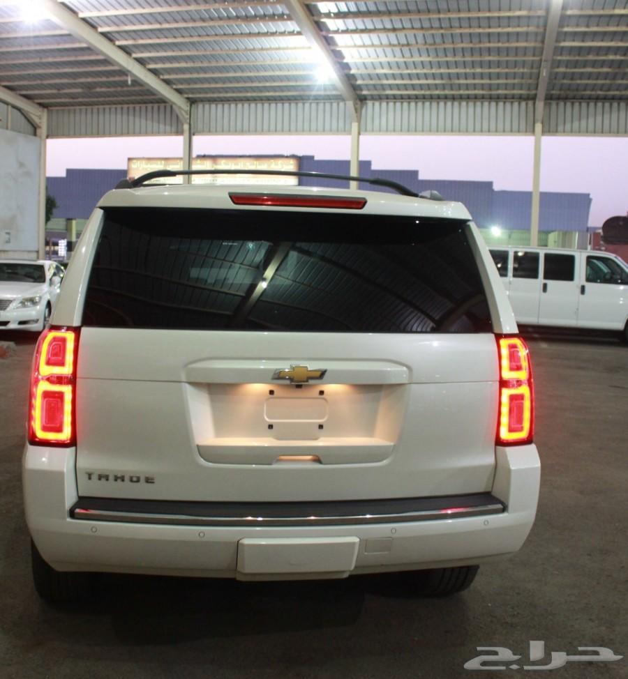 تاهو LTZ 2015 فل كامل دبل لؤلؤي بطاقه امريكي