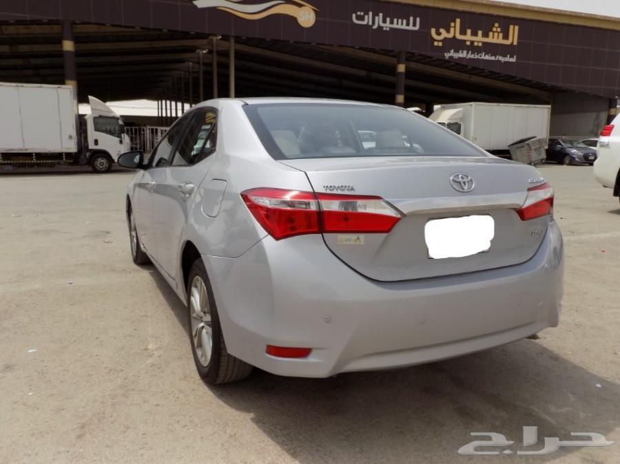 تويوتا كورولا 2015 ممشي82 الف بصمه(تم البيع)