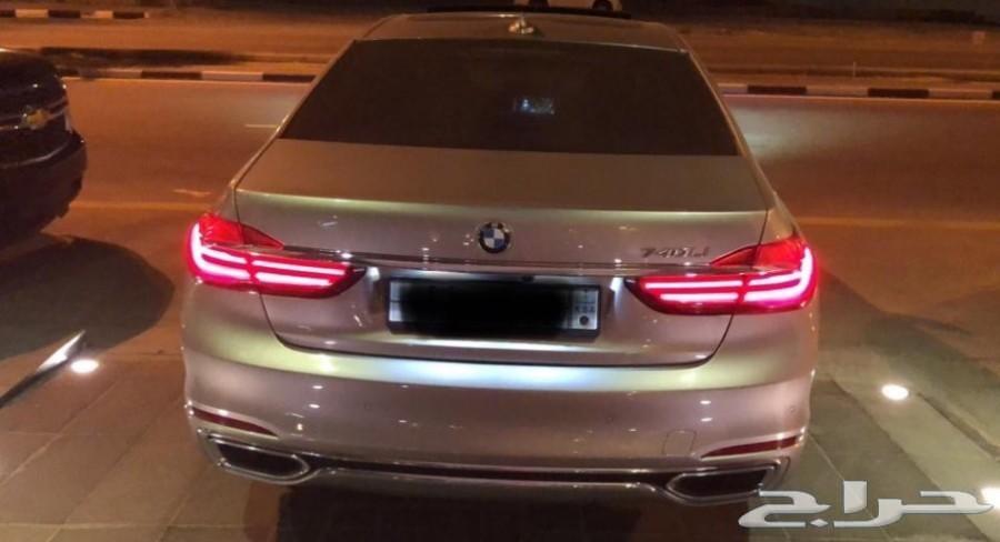Bmw الفئة السابعة 740il موديل 2016