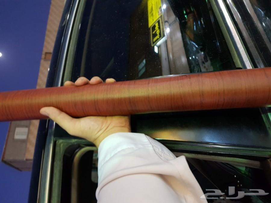 تجليدات خشبية حقيقية اللون للسيارة والاجهزة