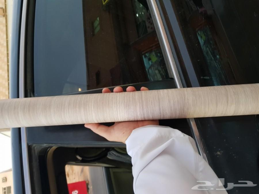 تجليدات خشبية حقيقية اللون للسيارة والاجهزة