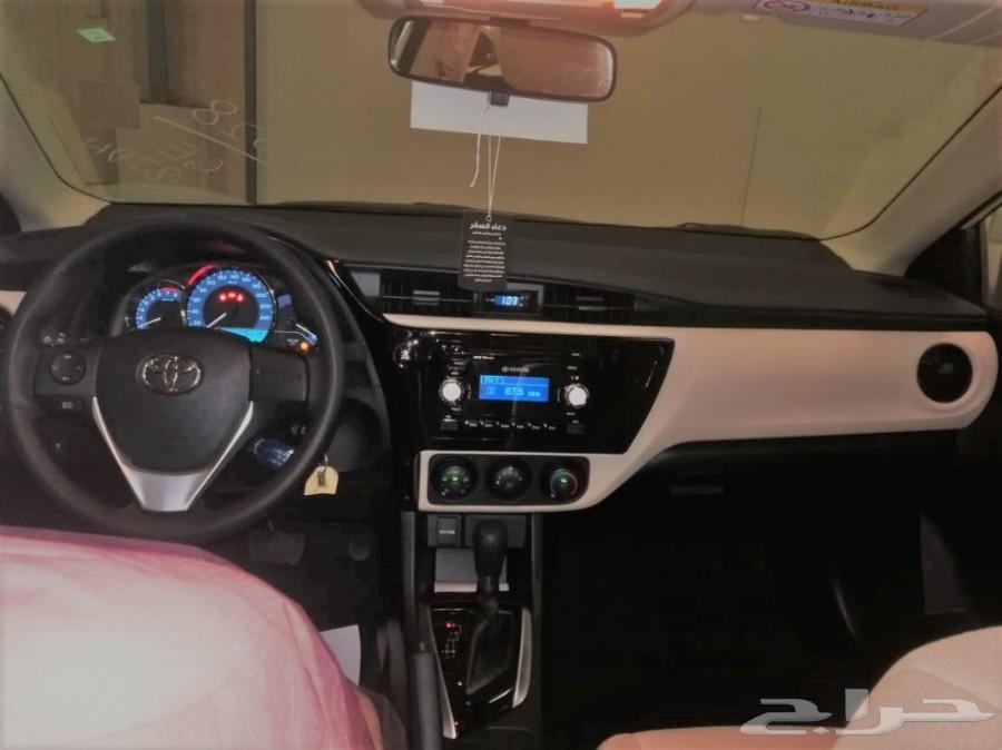 جديد تويوتا كورولا XLI فتحة سقف موديل 2019