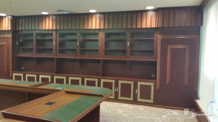 أعمال ديكورات خشبية داخلية ( مساجد مسارح )