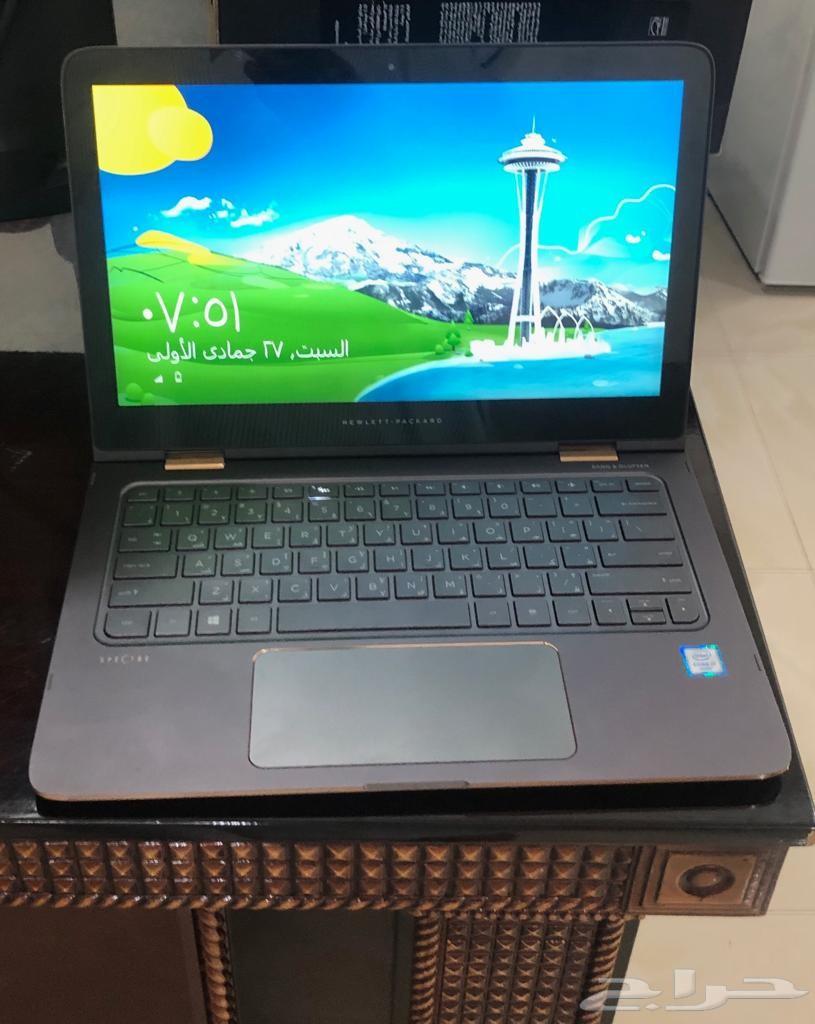 لاب توب 13.3 HP spectre x360معالج i7 شبه جديد