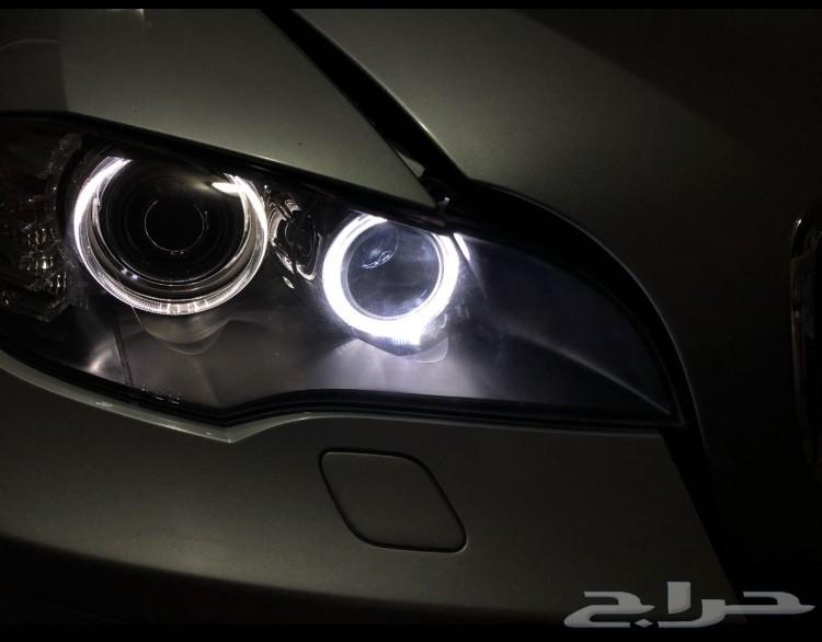 تغيير أنوار حلقات BMW للابيض