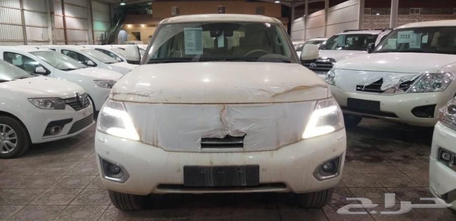نيسان باترول اس اي 2 موديل2019 ابيض شركة سما