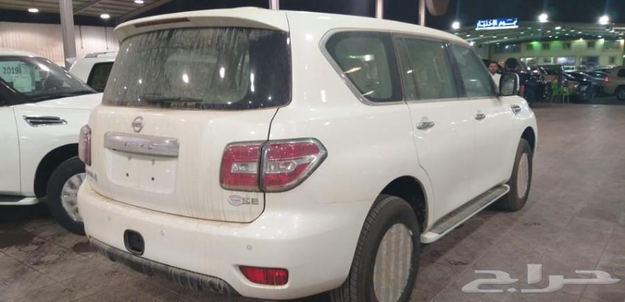 نيسان باترول اس اي 2 موديل2019 ابيض شركة سما