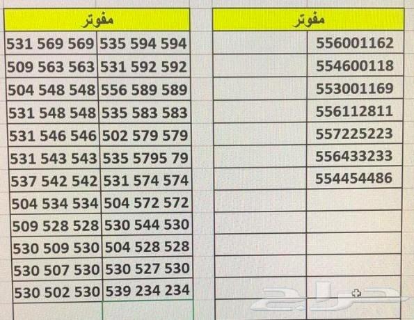 ارقام مميزة شحن STC ومفوترة