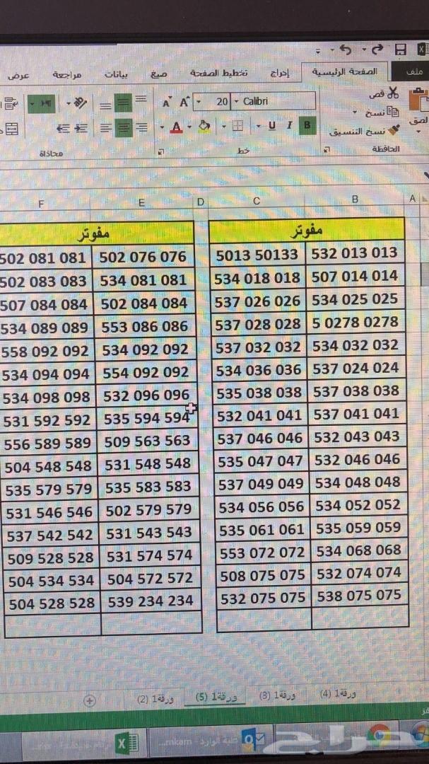 ارقام مميزة شحن STC ومفوترة