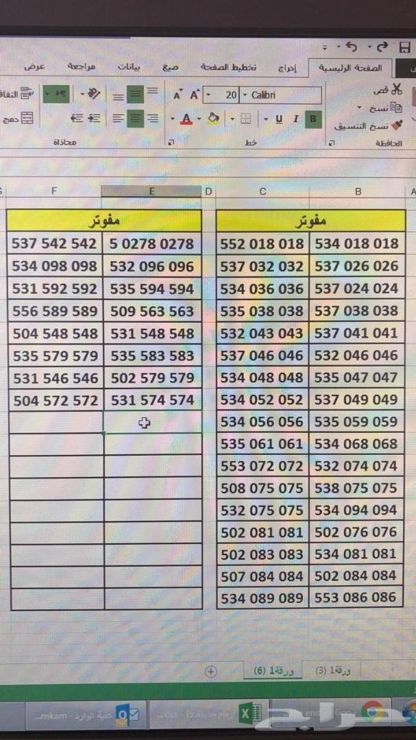 ارقام مميزة شحن STC ومفوترة