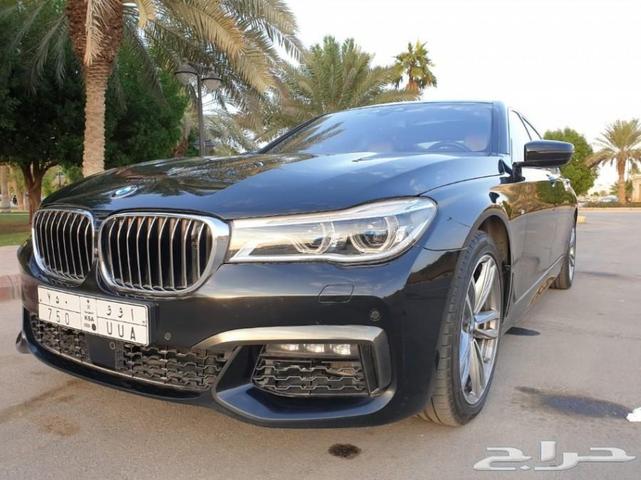 للبيع بي ام دبليو 750 موديل 2016 ناغي فل كامل