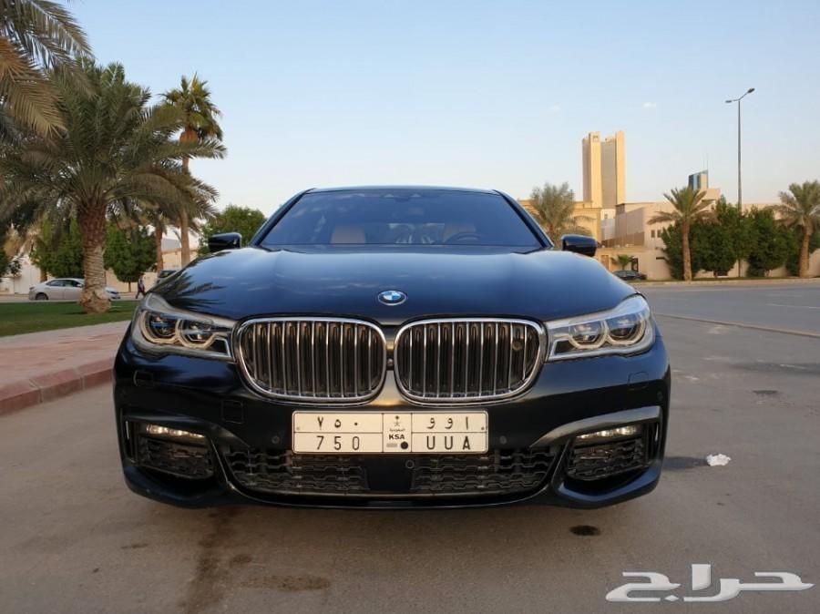 للبيع بي ام دبليو 750 موديل 2016 ناغي فل كامل
