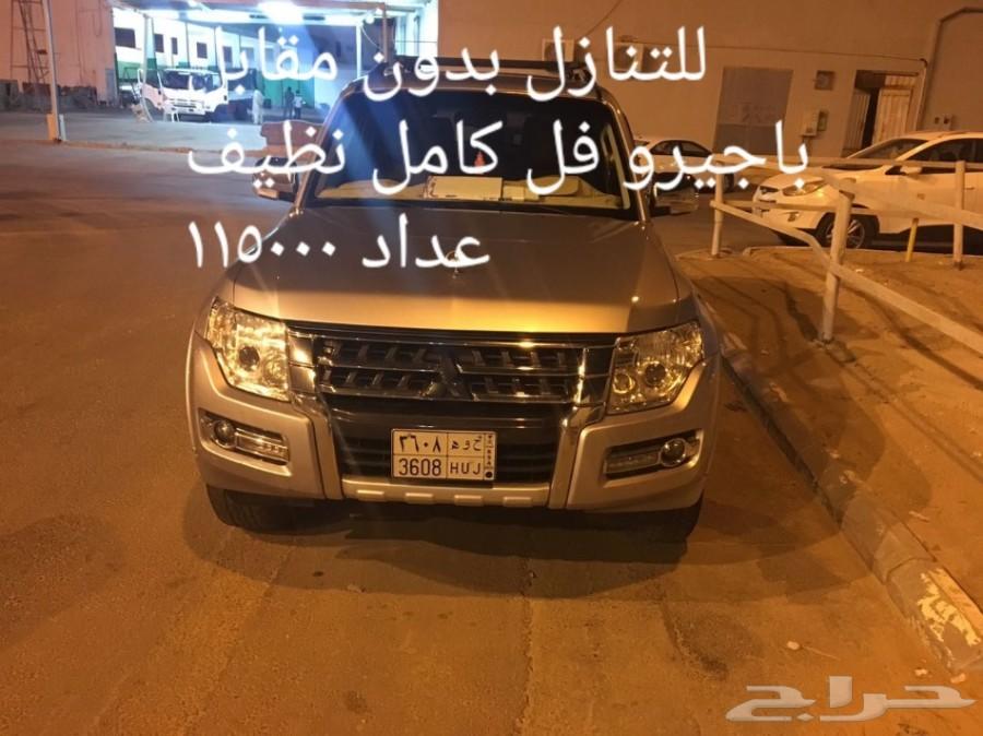ميتسوبيشي باجيرو 2016 فل للتنازل بدون مقابل