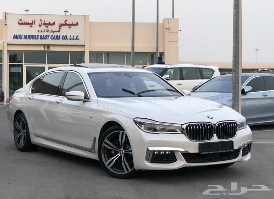بي ام دبليو 740Li ام كت موديل 2016 تحت الضمان