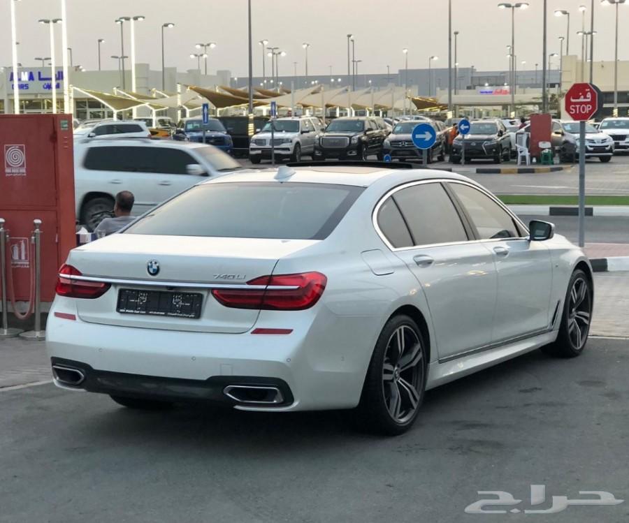 بي ام دبليو 740Li ام كت موديل 2016 تحت الضمان