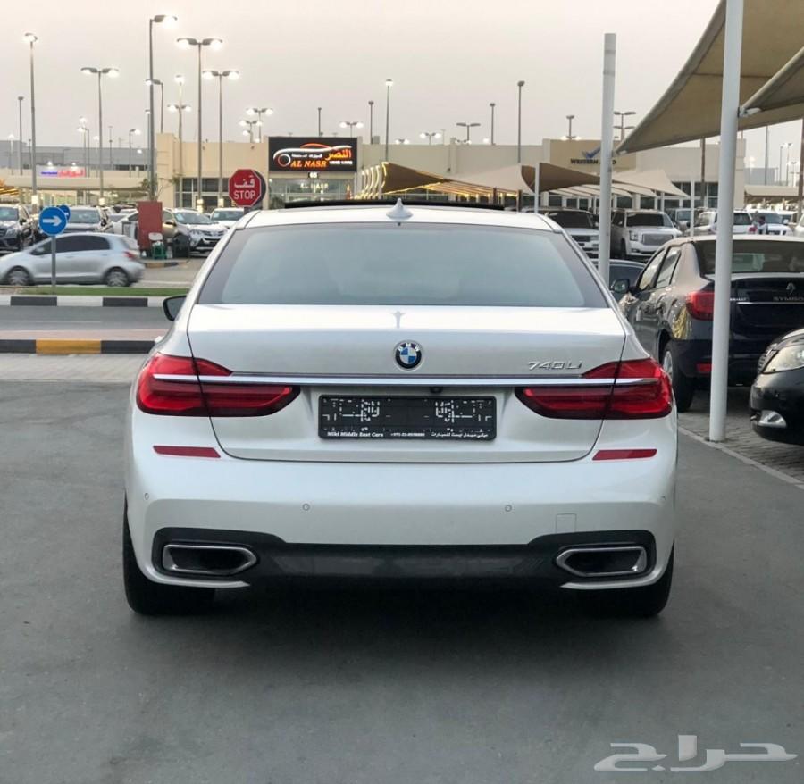 بي ام دبليو 740Li ام كت موديل 2016 تحت الضمان