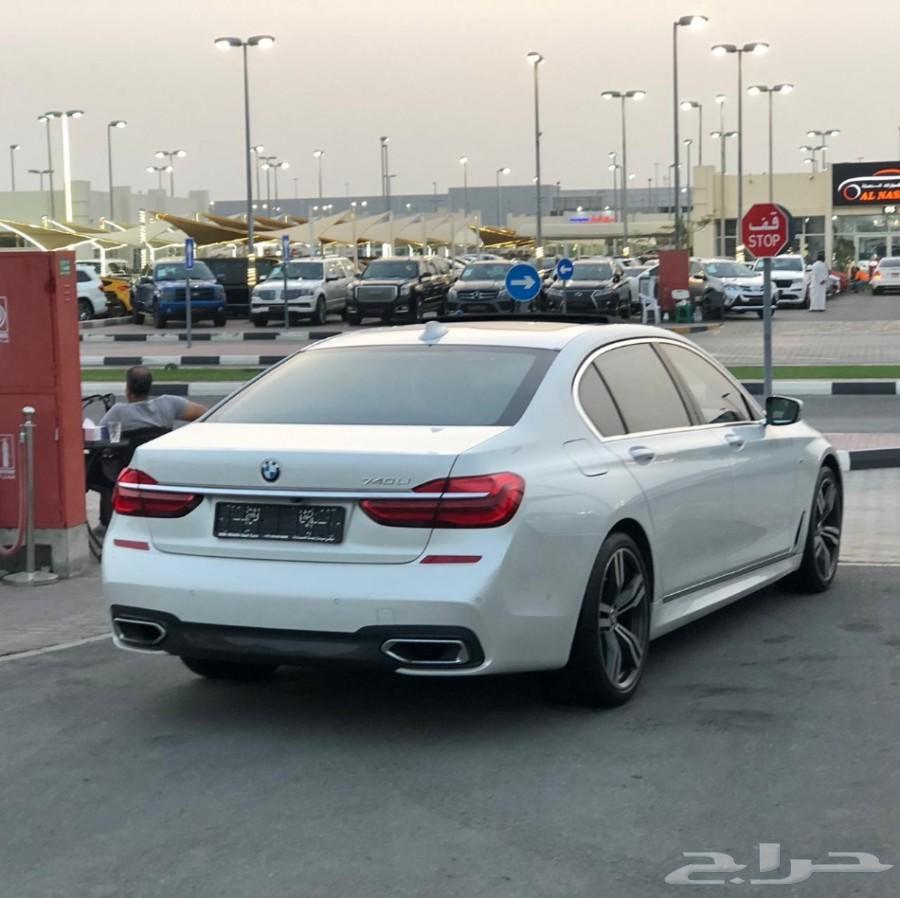 بي ام دبليو 740Li ام كت موديل 2016 تحت الضمان