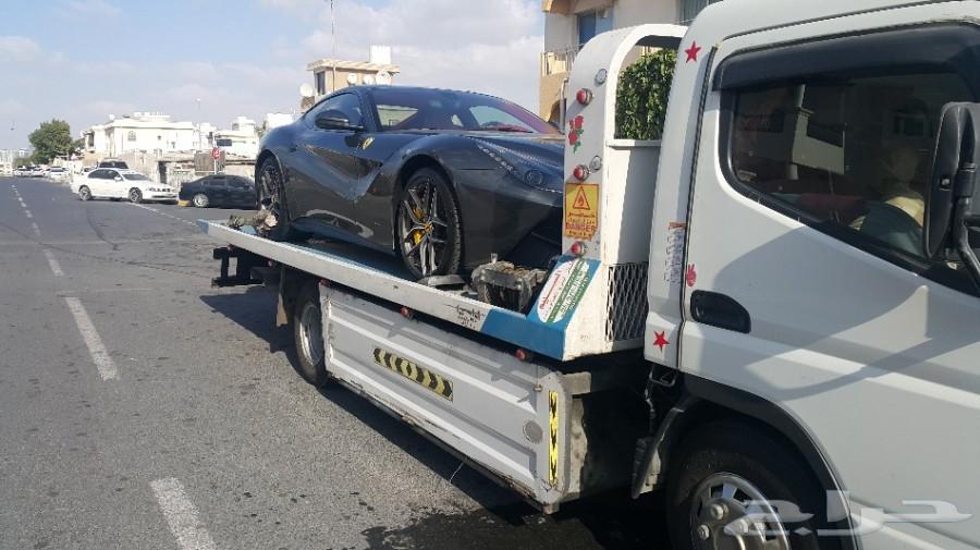 سطحة لنقل السيارات من الامارات الى السعودية و