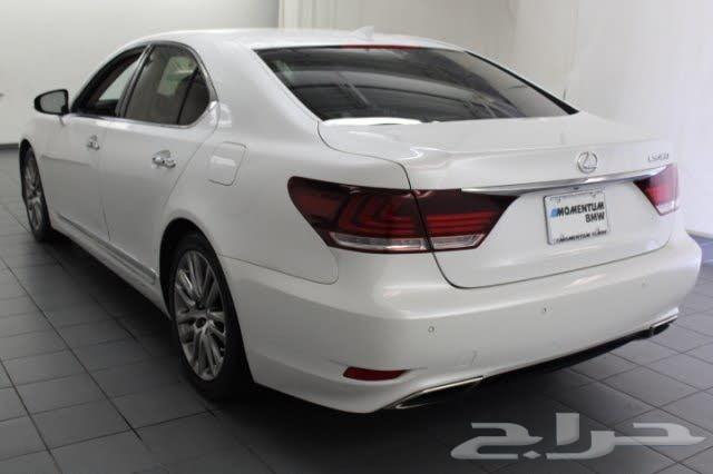 لكزس LS460 ابيض داخلي جمليxتم البيع