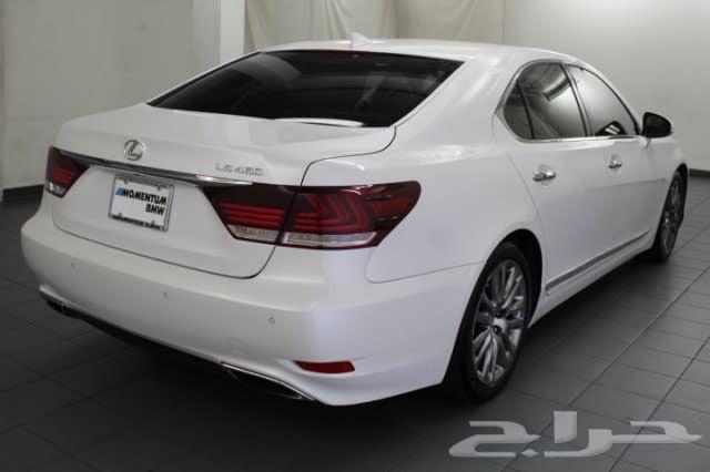 لكزس LS460 ابيض داخلي جمليxتم البيع