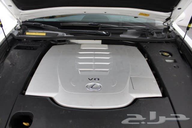 لكزس LS460 ابيض داخلي جمليxتم البيع