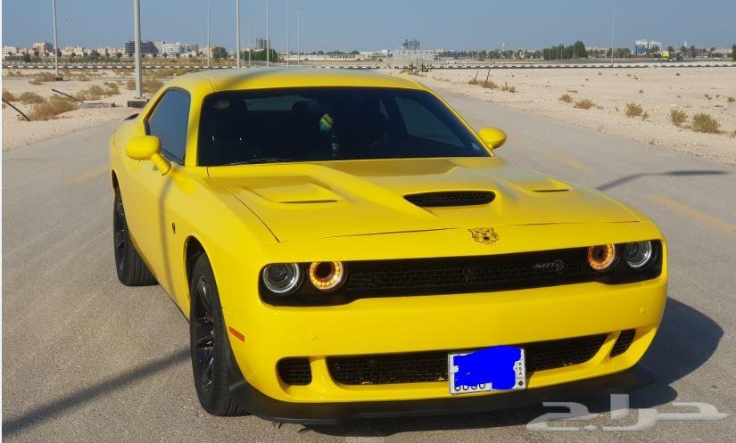 2015 دوج تشالنجر أصفر 6 سلندر بدي معدل هليكات