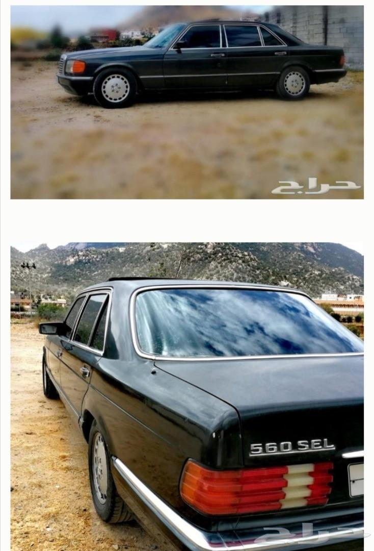 مرسيدس 500 sel اسود افضل البدل