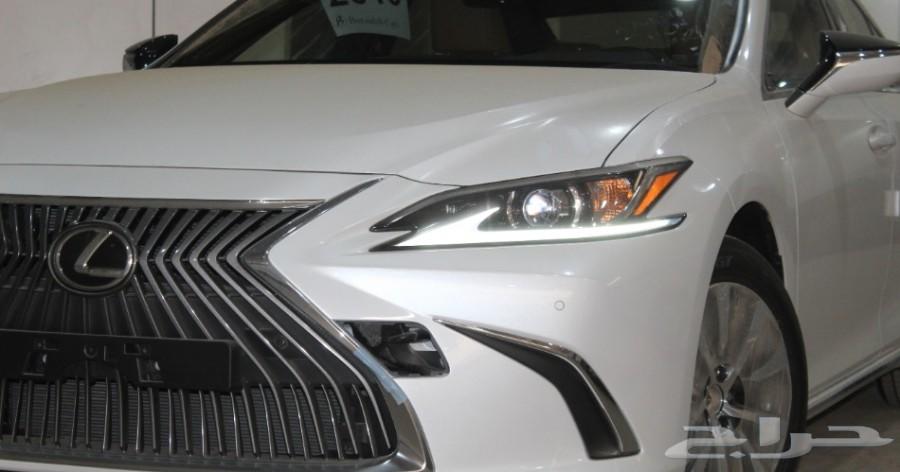 لكزس ES350 بريمي 2019 ابيض 175.000