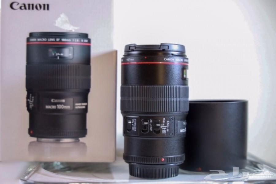 عدسة كانون Canon 100mm f2.8