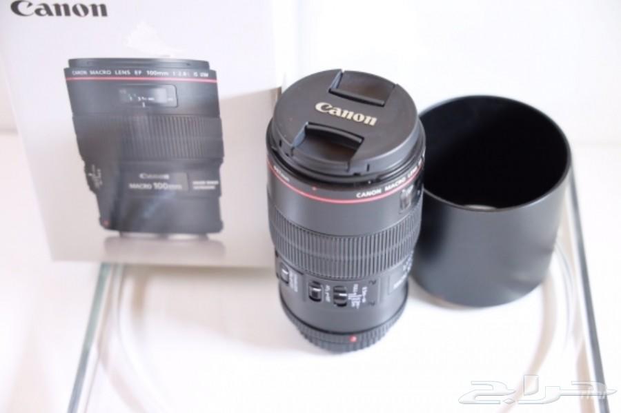 عدسة كانون Canon 100mm f2.8