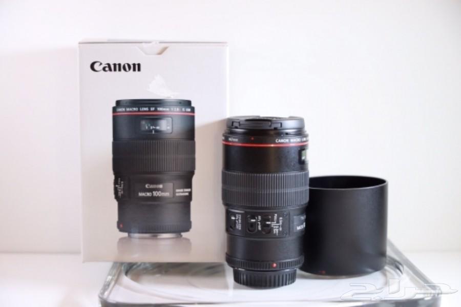 عدسة كانون Canon 100mm f2.8