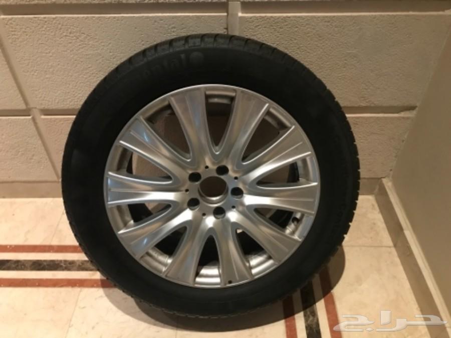 طقم جنوط مرسيدس اليخت اصليه وكاله مقاس 18