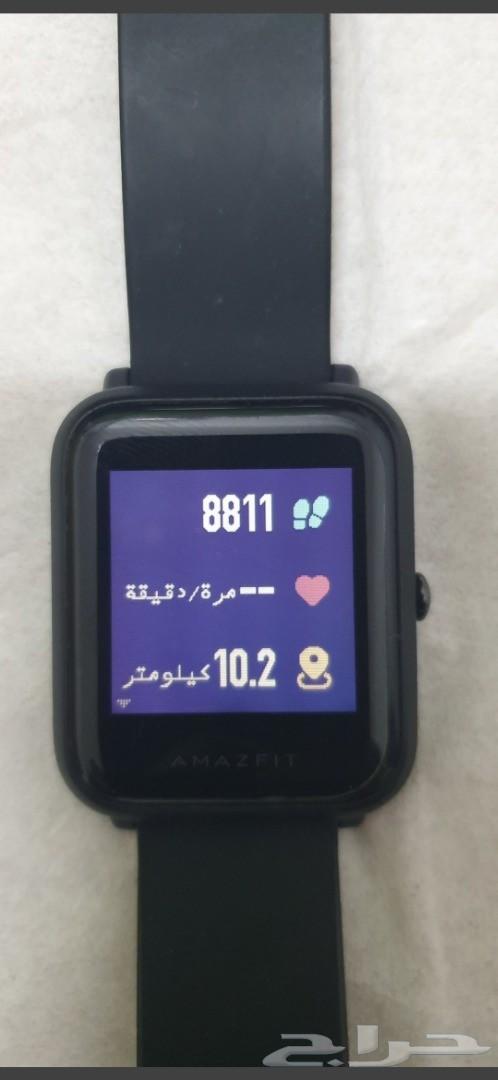 ساعة شاومي امازفيت الجديدة شبيهة ابل Amazfit