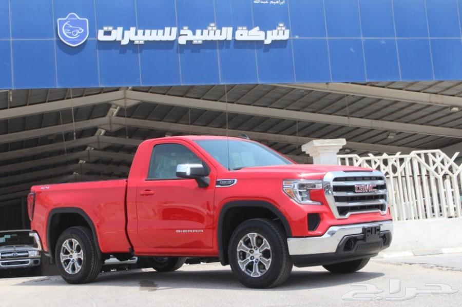 جمس 2019 سييرا SLE - 5.3lietr - 4X4 احمر
