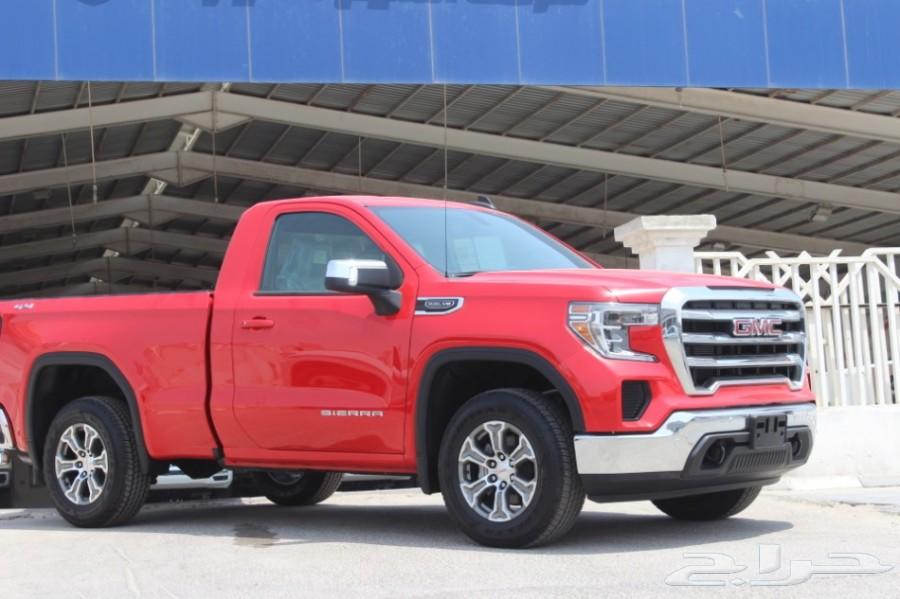 جمس 2019 سييرا SLE - 5.3lietr - 4X4 احمر
