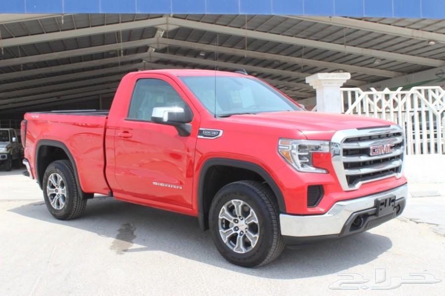 جمس 2019 سييرا SLE - 5.3lietr - 4X4 احمر