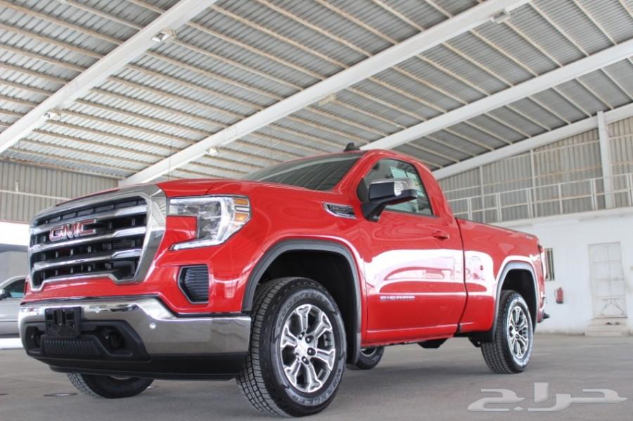 جمس 2019 سييرا SLE - 5.3lietr - 4X4 احمر