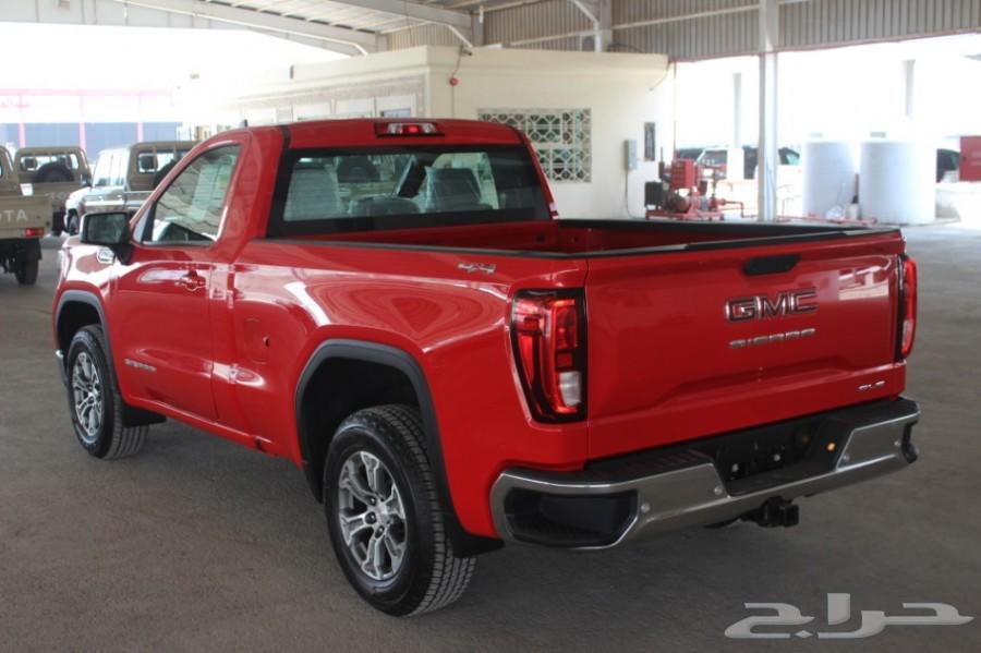 جمس 2019 سييرا SLE - 5.3lietr - 4X4 احمر