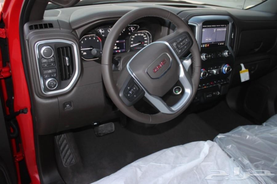 جمس 2019 سييرا SLE - 5.3lietr - 4X4 احمر