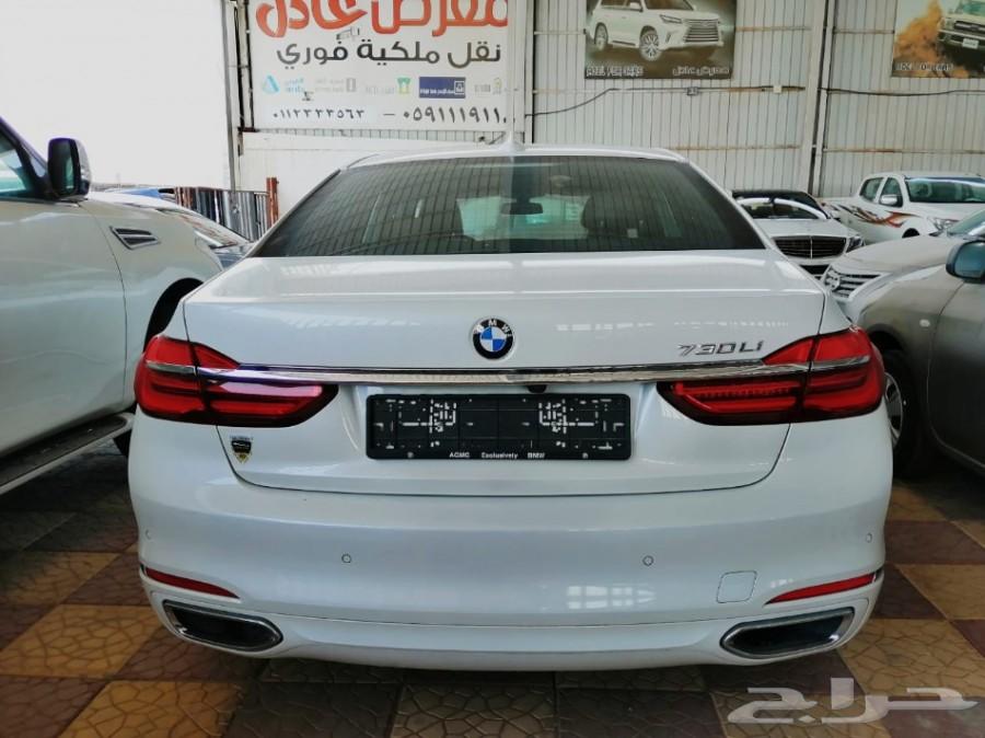 BMW 730LI 2018 فل او بشن اصفار عرض خاص