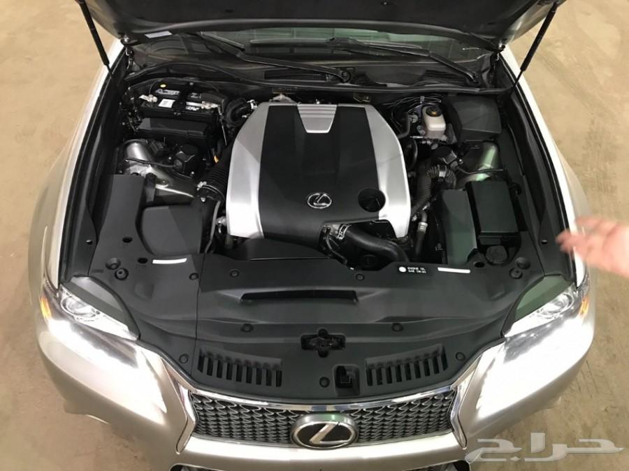 لكزس - GS350F - امريكي - تيتانيوم - 2015م