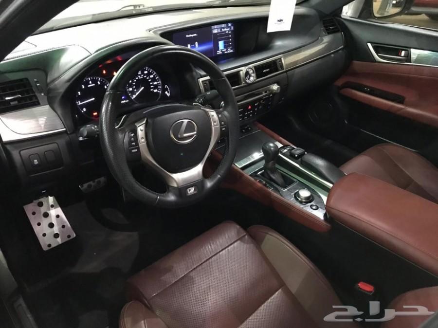 لكزس - GS350F - امريكي - تيتانيوم - 2015م