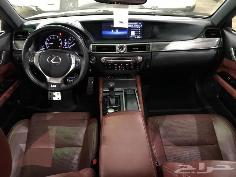 لكزس - GS350F - امريكي - تيتانيوم - 2015م