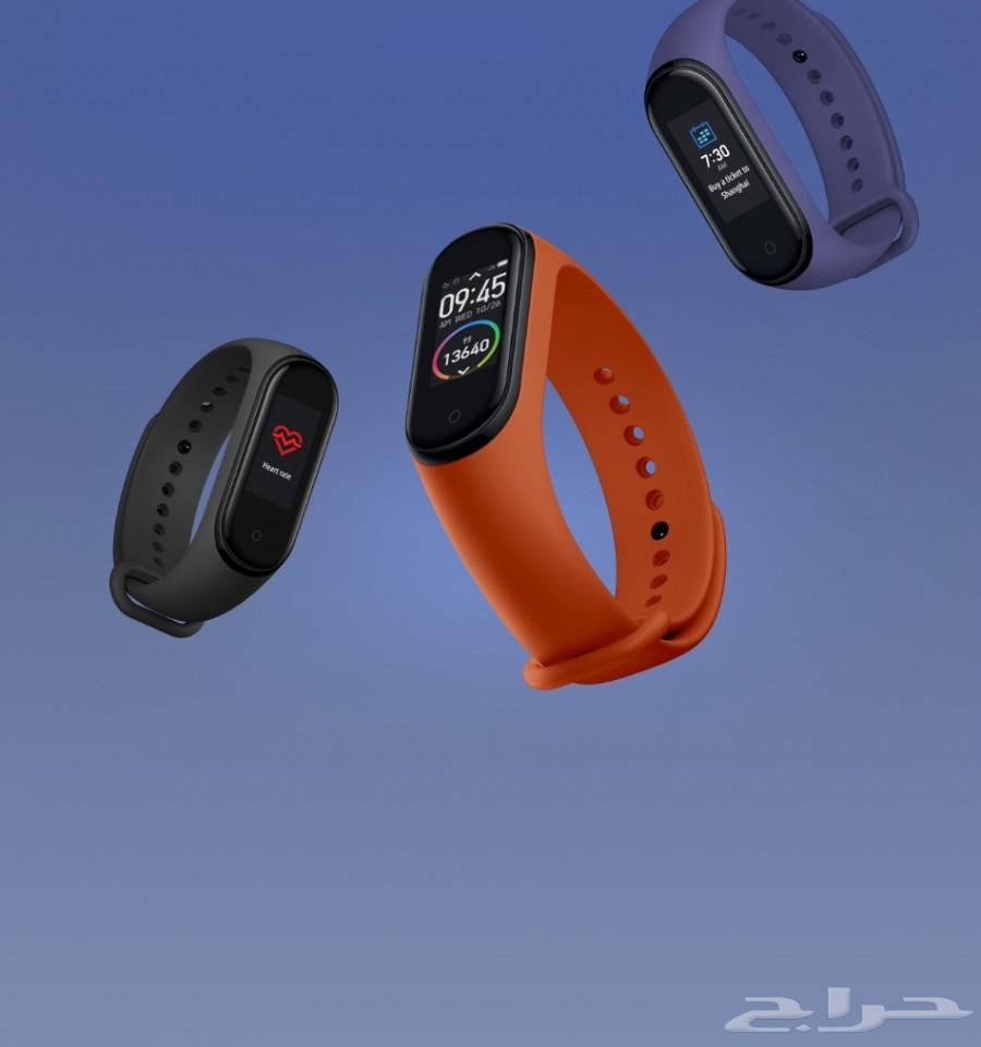 شاومي مي باند 4 Mi band عالمية بسعر 130 فقط