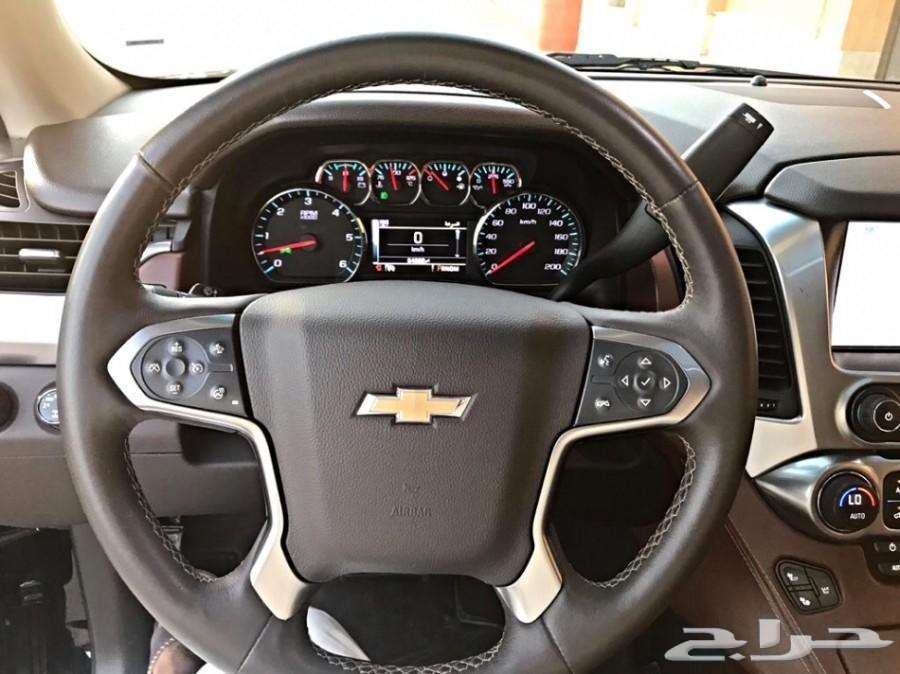 تاهو LTZ دبل أسود داخلي كرزي ماشي 84 ألف